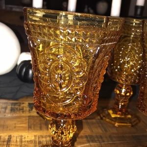 10 Strawberry Street Wine Goblets